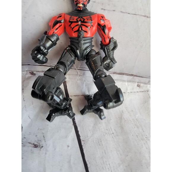 HERO MASHERS 6 INCH Star Wars Action Figure SITH DARTH MAUL TCW CLONE REBELS 6" - Picture 3 of 9